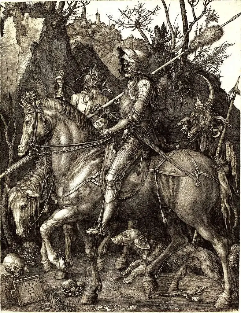 Albrecht Dürer's Knight, Death, and the Devil