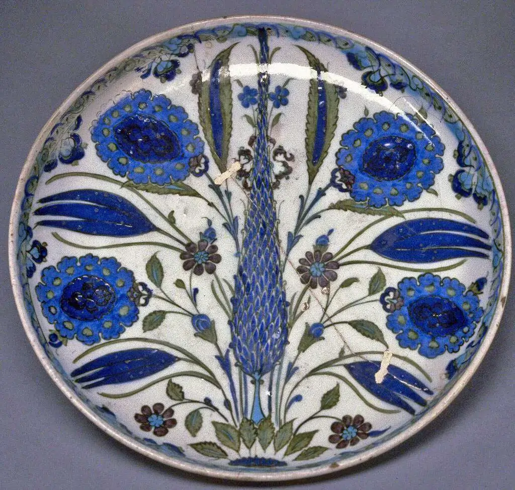 Iznik Pottery plate