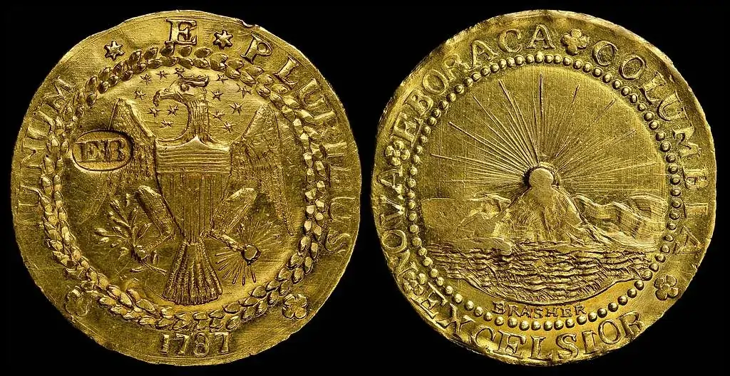 1787 brasher doubloon