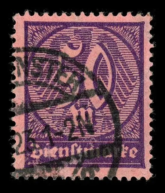 Dienstmarke Stamp