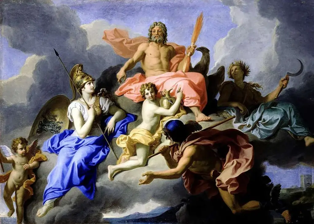 Minerva and the triumph of jupiter